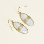 Boucles Lucile en acier inoxydable doré à l'or fin