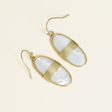 Boucles Lucile en acier inoxydable doré à l'or fin