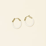 Boucles Mayra en acier inoxydable doré à l'or fin