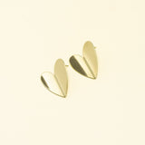 Boucles Housnia en acier inoxydable doré à l'or fin