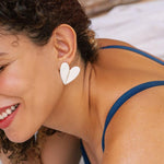 Boucles Shoula en acier inoxydable doré à l'or fin