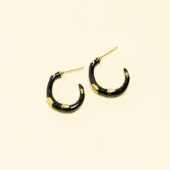 Boucles Dracarys en acier inoxydable doré à l'or fin