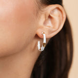Boucles Arvane en acier inoxydable doré à l'or fin — vue 3