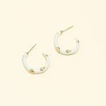 Boucles Arvane en acier inoxydable doré à l'or fin