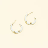 Boucles Arvane en acier inoxydable doré à l'or fin