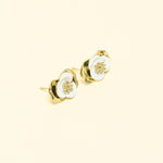 Boucles Solveig en acier inoxydable doré à l'or fin