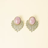 Boucles Linnea en acier inoxydable doré à l'or fin