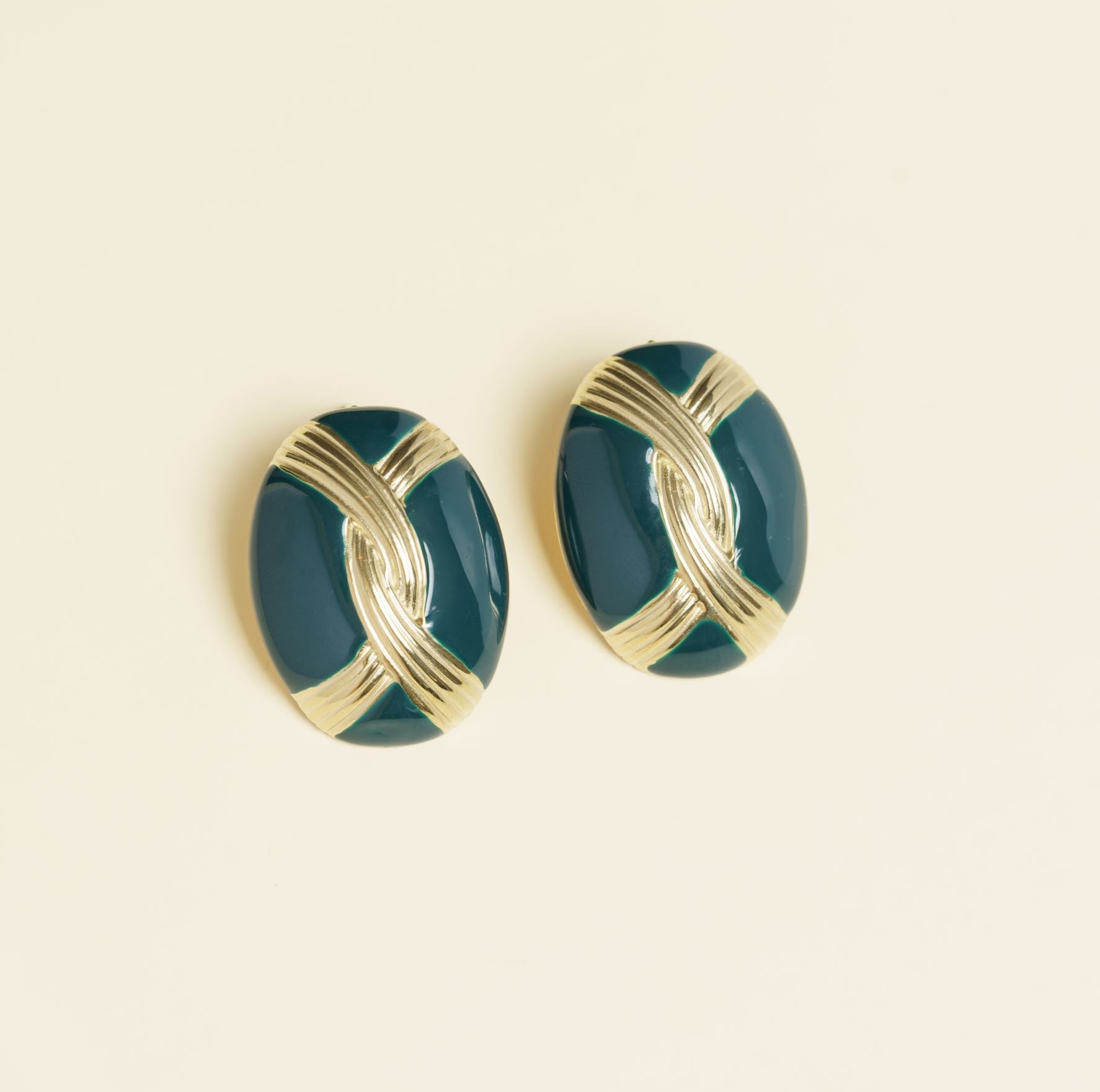 Boucles Bouthaina en acier inoxydable doré à l'or fin