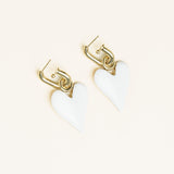 Boucles Liyana en acier inoxydable doré à l'or fin — vue 4