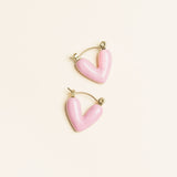 Boucles Jihama en acier inoxydable doré à l'or fin