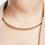 Collier Sharifaï en acier inoxydable doré à l'or fin — vue 2
