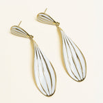 Boucles Orlani en acier inoxydable doré à l'or fin