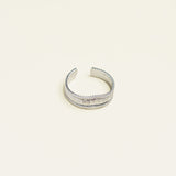 Bague Néora en acier inoxydable doré à l'or fin — vue 3