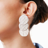 Boucles Virella en acier inoxydable doré à l'or fin
