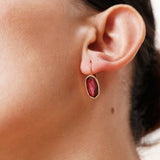 Boucles Naïora en acier inoxydable doré à l'or fin — vue 3