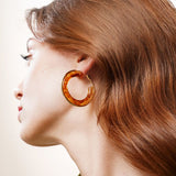 Boucles Orava en acier inoxydable doré à l'or fin