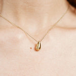 Collier Taorima en acier inoxydable doré à l'or fin