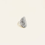 Bague Tivoli en acier inoxydable doré à l'or fin