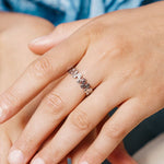 Bague Nerola en acier inoxydable doré à l'or fin — vue 2