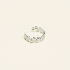 Bague Nerola en acier inoxydable doré à l'or fin