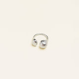 Bague Ravena en acier inoxydable doré à l'or fin — vue 2