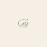 Bague Romaissa en acier inoxydable doré à l'or fin