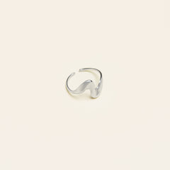 Bague Romaissa en acier inoxydable doré à l'or fin