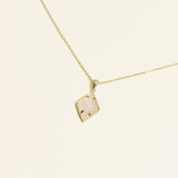 Collier Manar en acier inoxydable doré à l'or fin — vue 2
