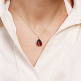Collier Rhodes en acier inoxydable doré à l'or fin — vue 3