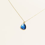 Collier Positano en acier inoxydable doré à l'or fin