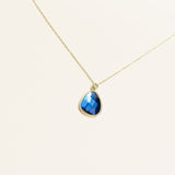 Collier Positano en acier inoxydable doré à l'or fin