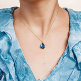 Collier Positano en acier inoxydable doré à l'or fin — vue 2