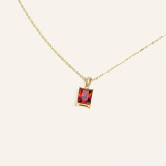 Collier Lindos en acier inoxydable doré à l'or fin