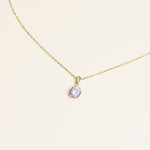 Collier Orano en acier inoxydable doré à l'or fin — vue 6