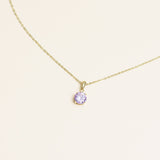 Collier Orano en acier inoxydable doré à l'or fin — vue 6