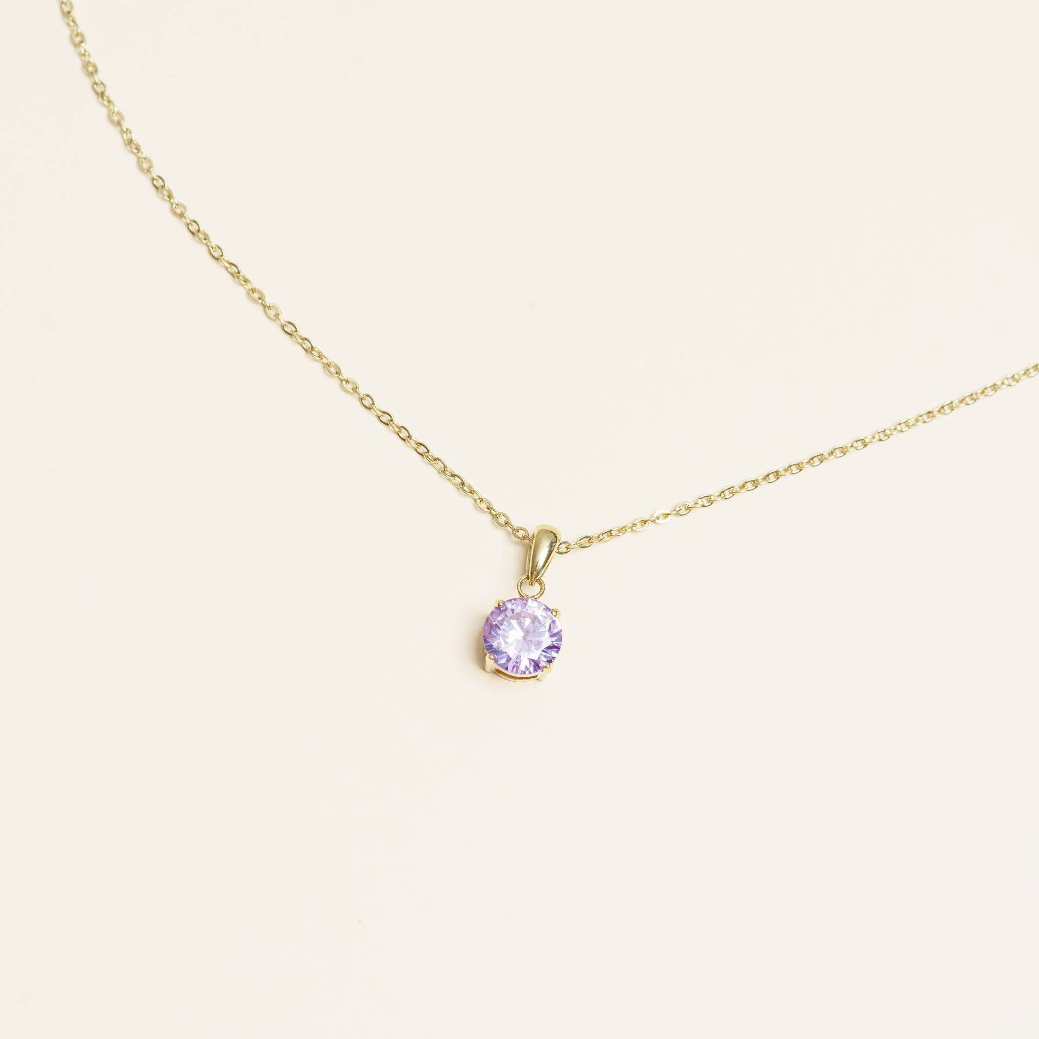 Collier Orano en acier inoxydable doré à l'or fin — vue 6