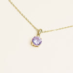 Collier Orano en acier inoxydable doré à l'or fin — vue 2
