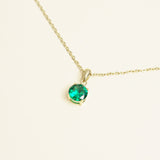 Collier Vayela en acier inoxydable doré à l'or fin