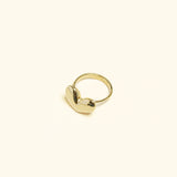 Bague Marianne en acier inoxydable doré à l'or fin — vue 2