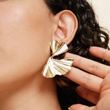 Boucles Mielora en acier inoxydable doré à l'or fin