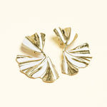 Boucles Mielora en acier inoxydable doré à l'or fin — vue 4