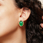 Boucles Belly en acier inoxydable doré à l'or fin — vue 2