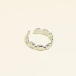 Bague Sylwen en acier inoxydable doré à l'or fin
