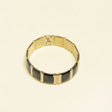 Bracelet Nash en acier inoxydable doré à l'or fin — vue 2