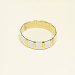 Bracelet Kinsley en acier inoxydable doré à l'or fin — vue 2