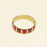 Bracelet Delila en acier inoxydable doré à l'or fin — vue 2