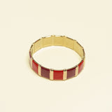 Bracelet Delila en acier inoxydable doré à l'or fin — vue 2