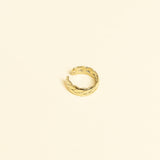 Bague Viviane en acier inoxydable doré à l'or fin — vue 4