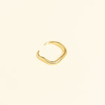 Bague Sultana en acier inoxydable doré à l'or fin — vue 3