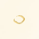 Bague Sultana en acier inoxydable doré à l'or fin — vue 3